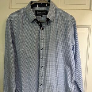Section 119 "Thunderbolt" Grateful Dead Gingham Long Sleeve Shirt- NEW
